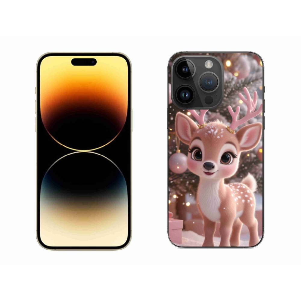 Gelový kryt mmCase na iPhone 14 Pro Max - roztomilý sob