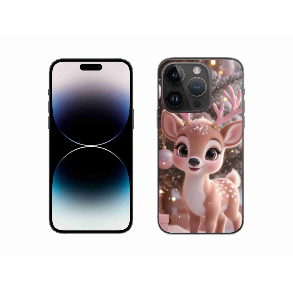 Gelový kryt mmCase na iPhone 14 Pro - roztomilý sob