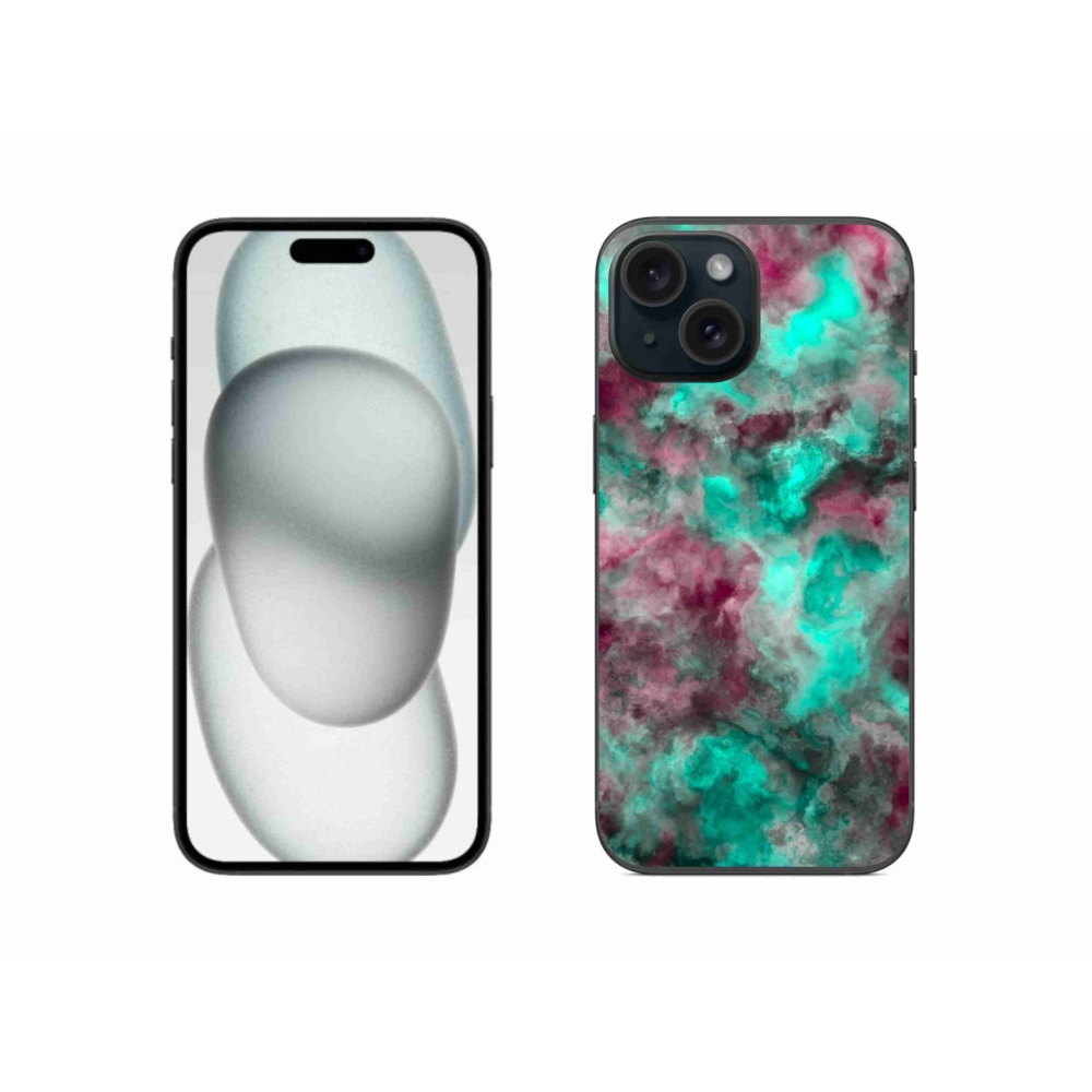 Gelový kryt mmCase na iPhone 15 - abstraktní motiv 39