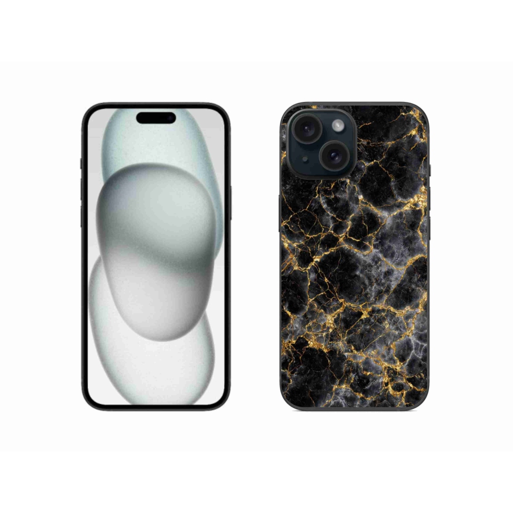 Gelový kryt mmCase na iPhone 15 - abstraktní motiv 43