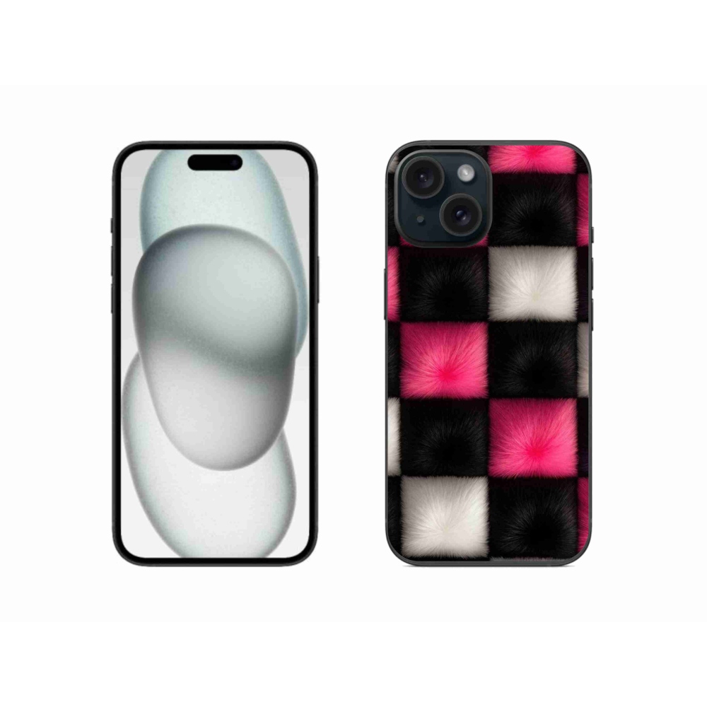 Gelový kryt mmCase na iPhone 15 - abstraktní motiv 44