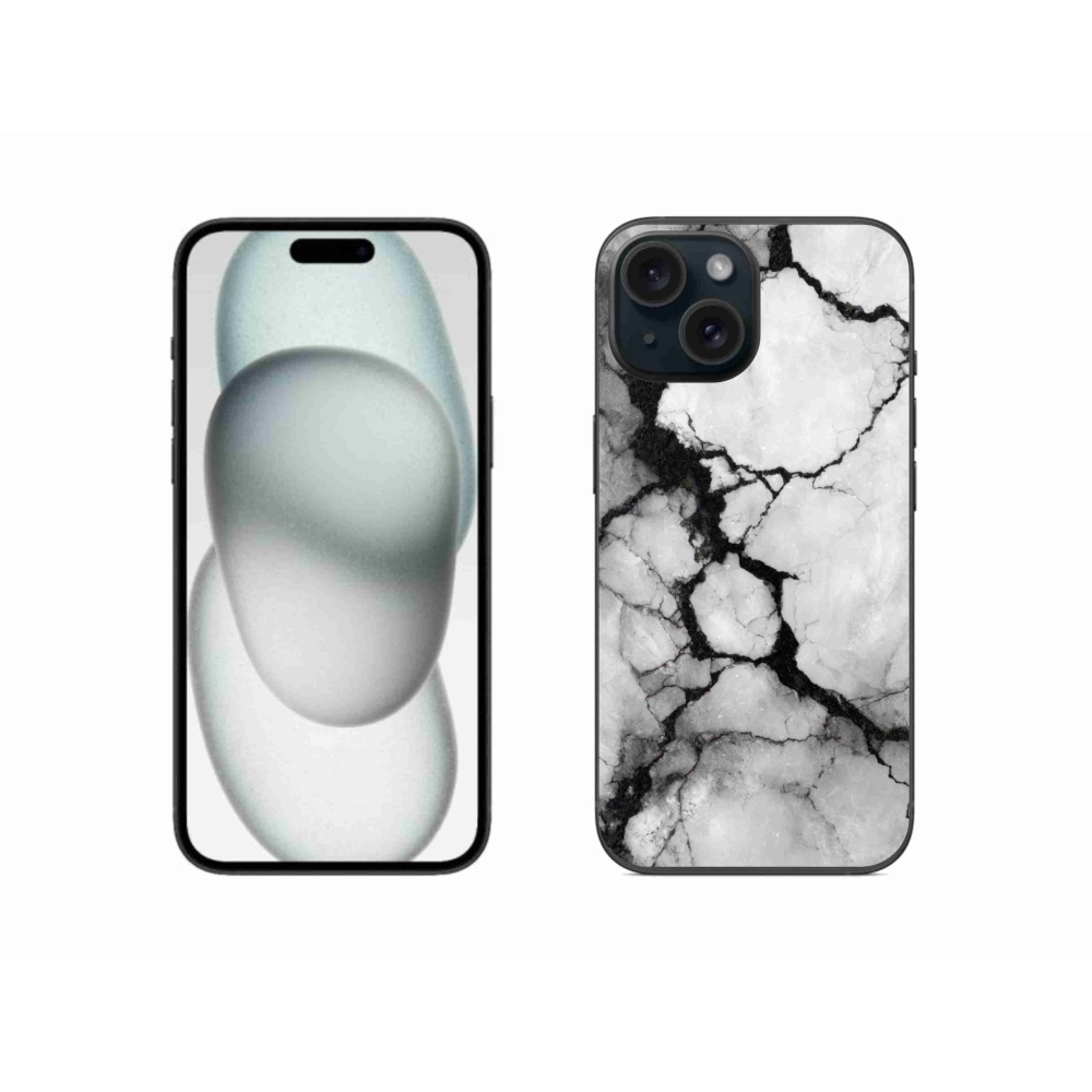 Gelový kryt mmCase na iPhone 15 - abstraktní motiv 50