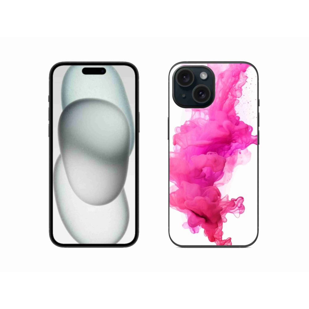 Gelový kryt mmCase na iPhone 15 - abstraktní motiv 57