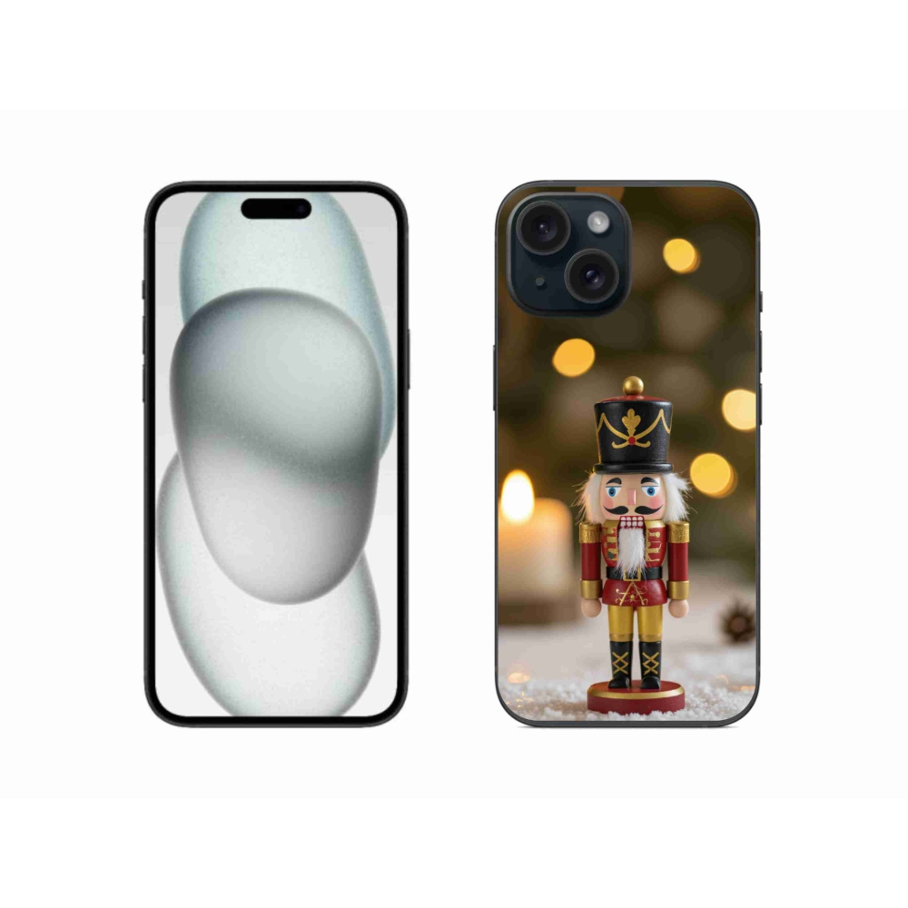Gelový kryt mmCase na iPhone 15 - louskáček