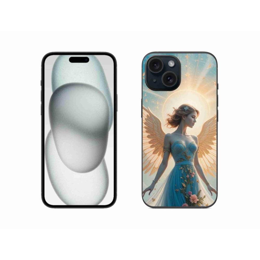 Gelový kryt mmCase na iPhone 15 - náboženský motiv 4