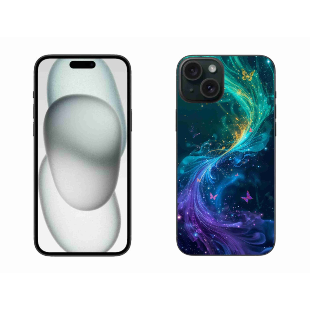 Gelový kryt mmCase na iPhone 15 Plus - abstraktní motiv 31