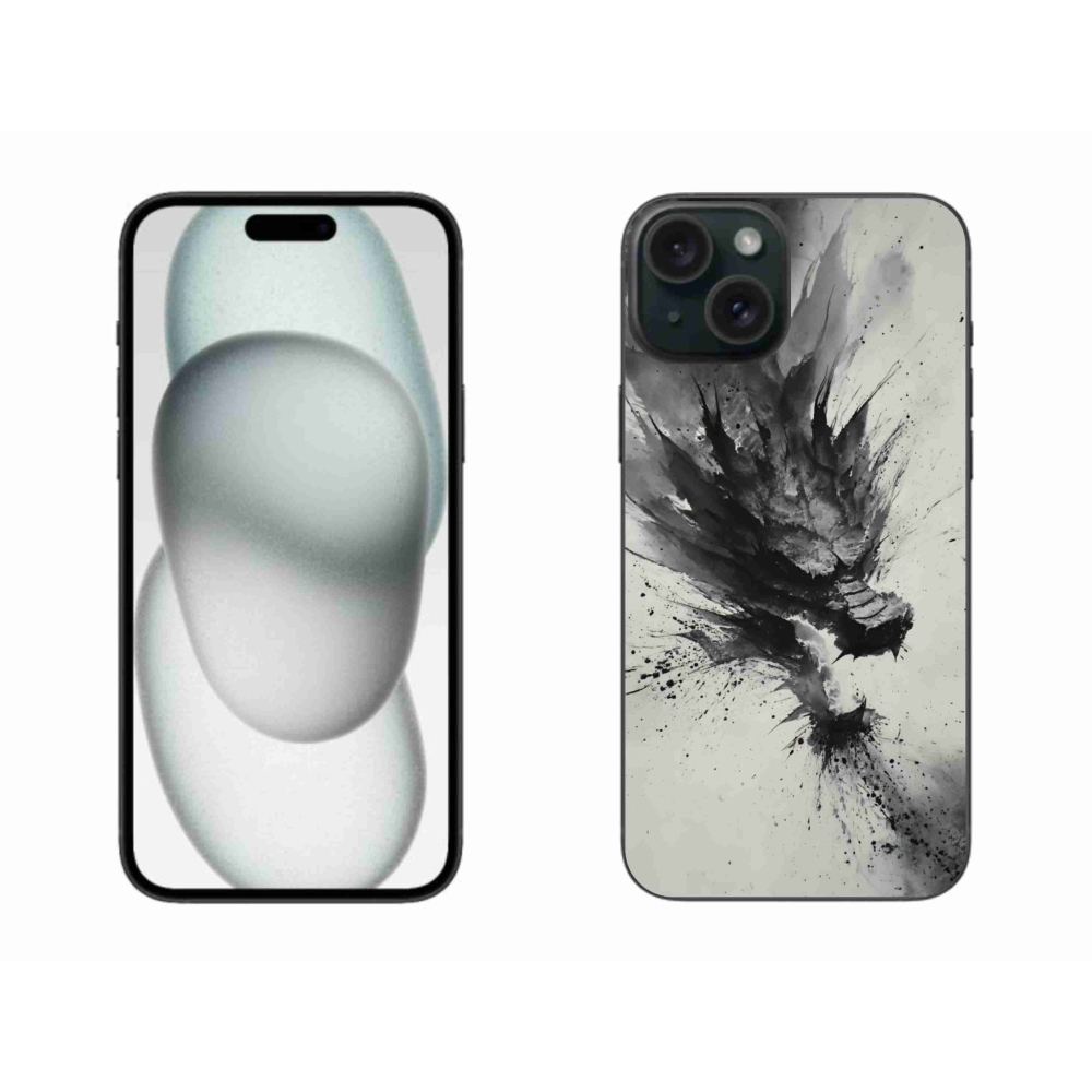 Gelový kryt mmCase na iPhone 15 Plus - abstraktní motiv 32