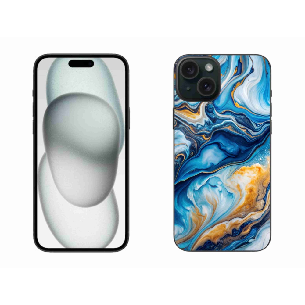 Gelový kryt mmCase na iPhone 15 Plus - abstraktní motiv 34