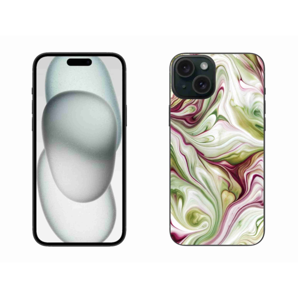 Gelový kryt mmCase na iPhone 15 Plus - abstraktní motiv 36