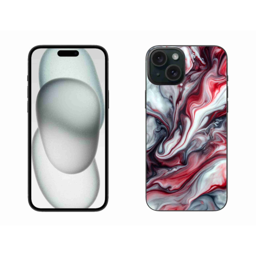 Gelový kryt mmCase na iPhone 15 Plus - abstraktní motiv 37