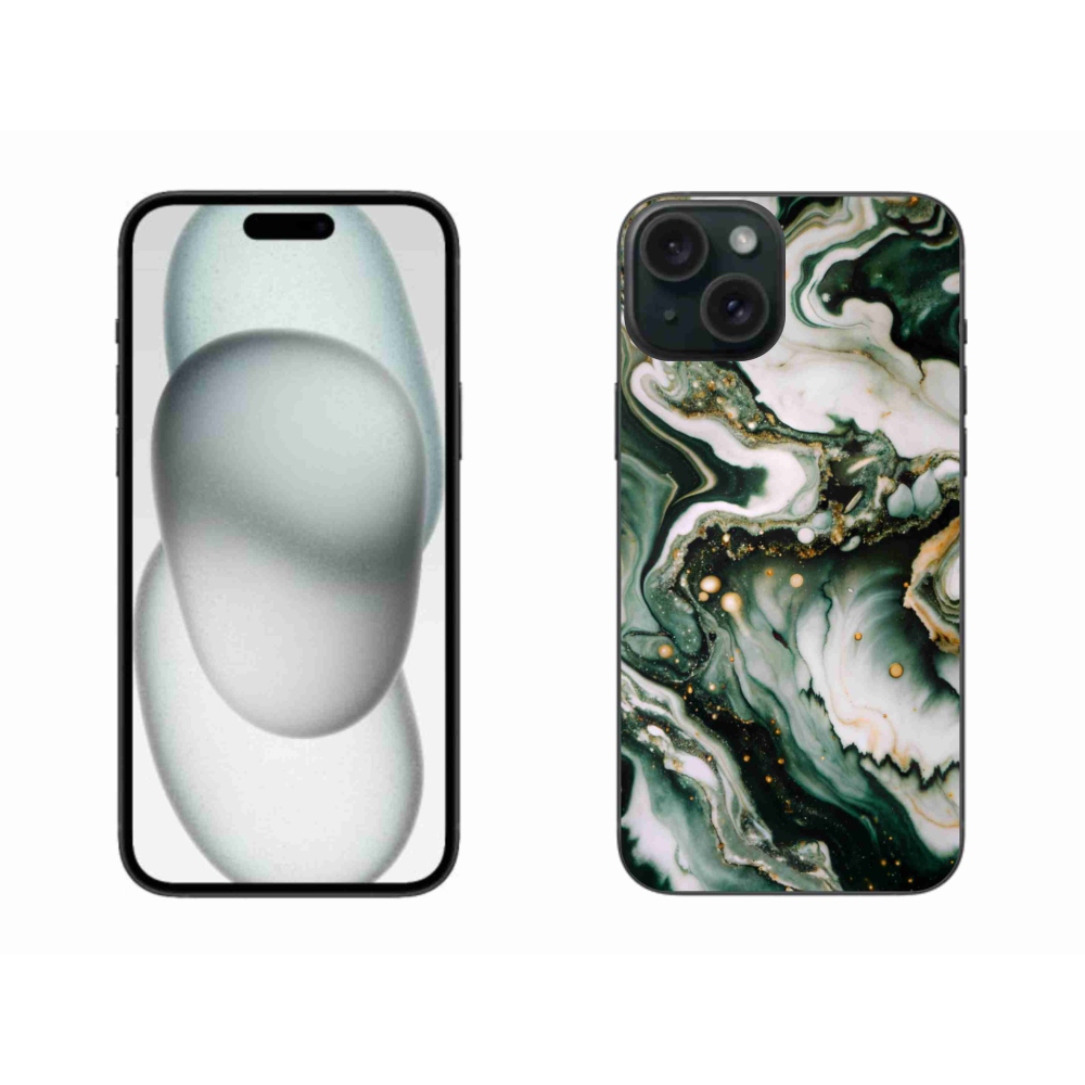 Gelový kryt mmCase na iPhone 15 Plus - abstraktní motiv 38