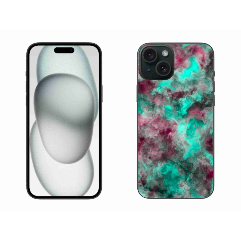 Gelový kryt mmCase na iPhone 15 Plus - abstraktní motiv 39