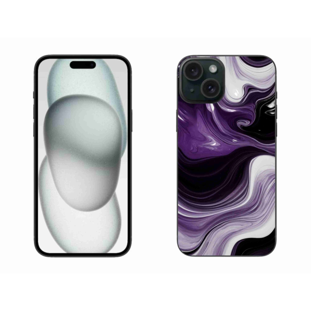 Gelový kryt mmCase na iPhone 15 Plus - abstraktní motiv 46