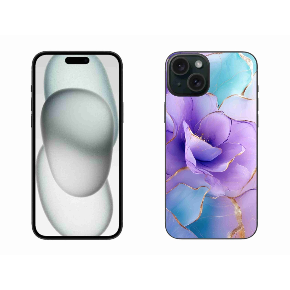 Gelový kryt mmCase na iPhone 15 Plus - abstraktní motiv 52