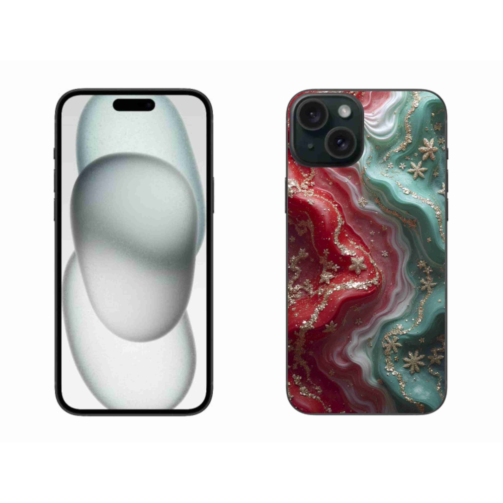 Gelový kryt mmCase na iPhone 15 Plus - abstraktní motiv 54