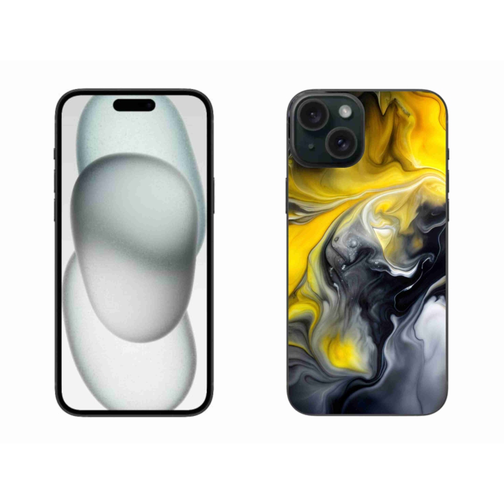 Gelový kryt mmCase na iPhone 15 Plus - abstraktní motiv 60