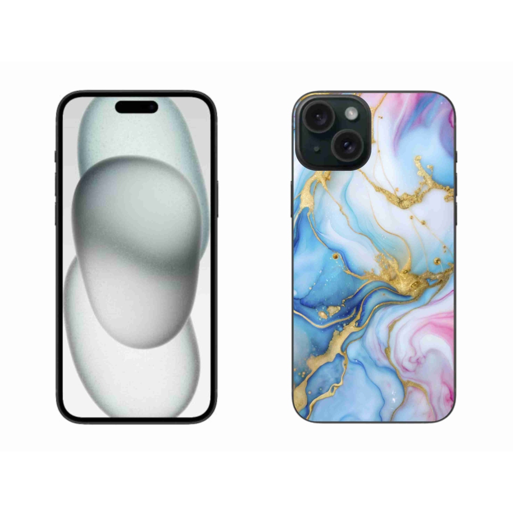 Gelový kryt mmCase na iPhone 15 Plus - abstraktní motiv 61