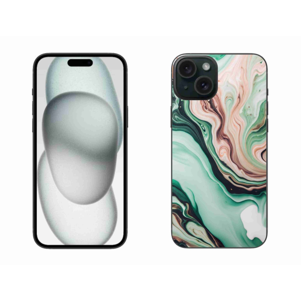 Gelový kryt mmCase na iPhone 15 Plus - abstraktní motiv 62
