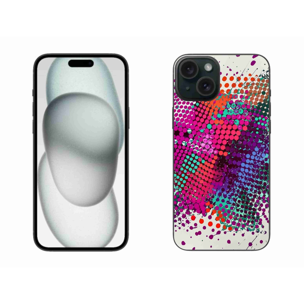 Gelový kryt mmCase na iPhone 15 Plus - abstraktní motiv 65