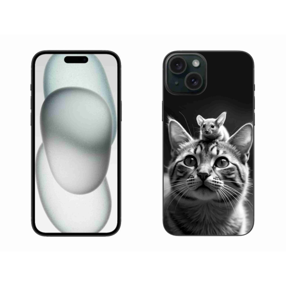 Gelový kryt mmCase na iPhone 15 Plus - zvířecí přátelství 2