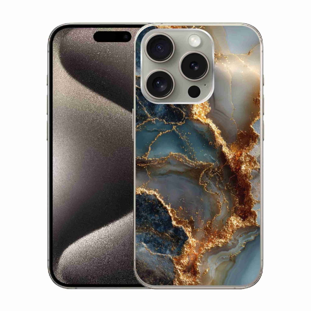 Gelový kryt mmCase na iPhone 15 Pro - abstraktní motiv 33