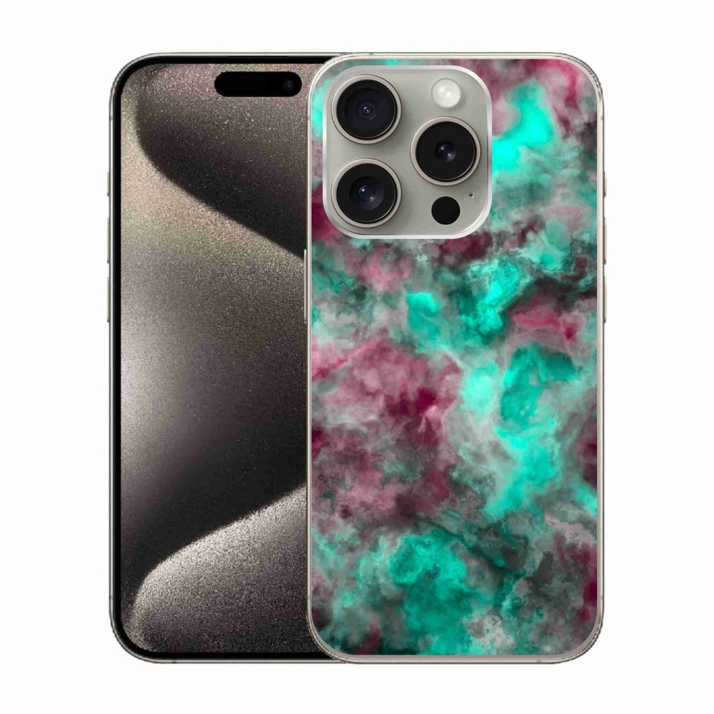 Gelový kryt mmCase na iPhone 15 Pro - abstraktní motiv 39