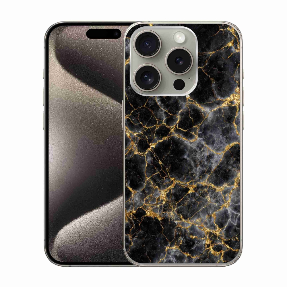 Gelový kryt mmCase na iPhone 15 Pro - abstraktní motiv 43