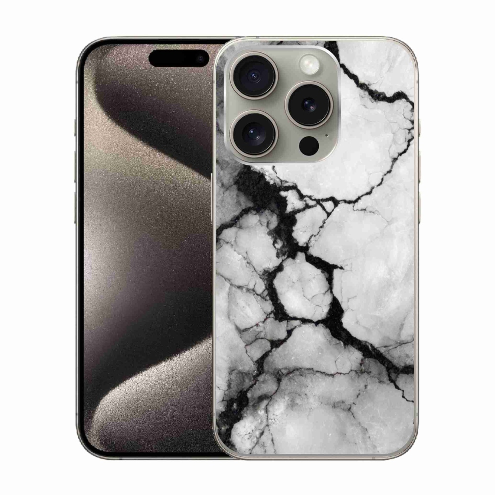 Gelový kryt mmCase na iPhone 15 Pro - abstraktní motiv 50