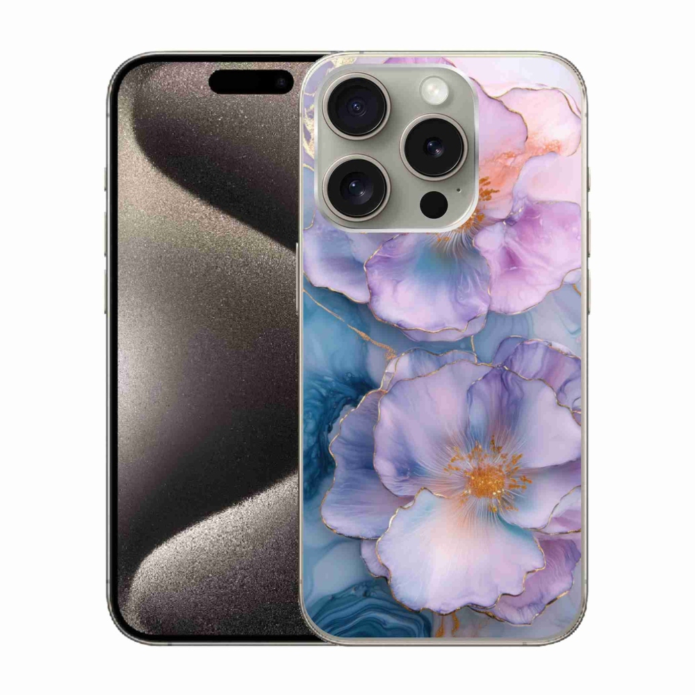 Gelový kryt mmCase na iPhone 15 Pro - abstraktní motiv 51