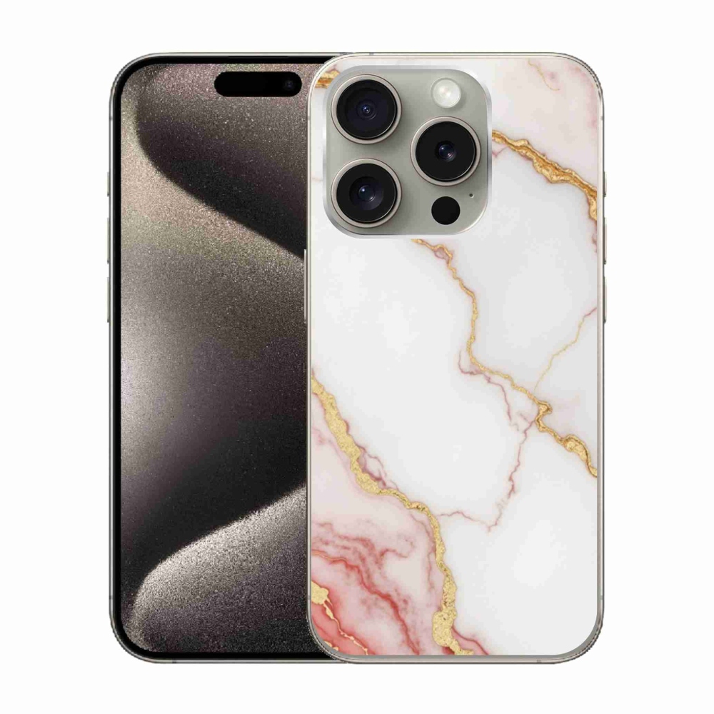 Gelový kryt mmCase na iPhone 15 Pro - abstraktní motiv 53