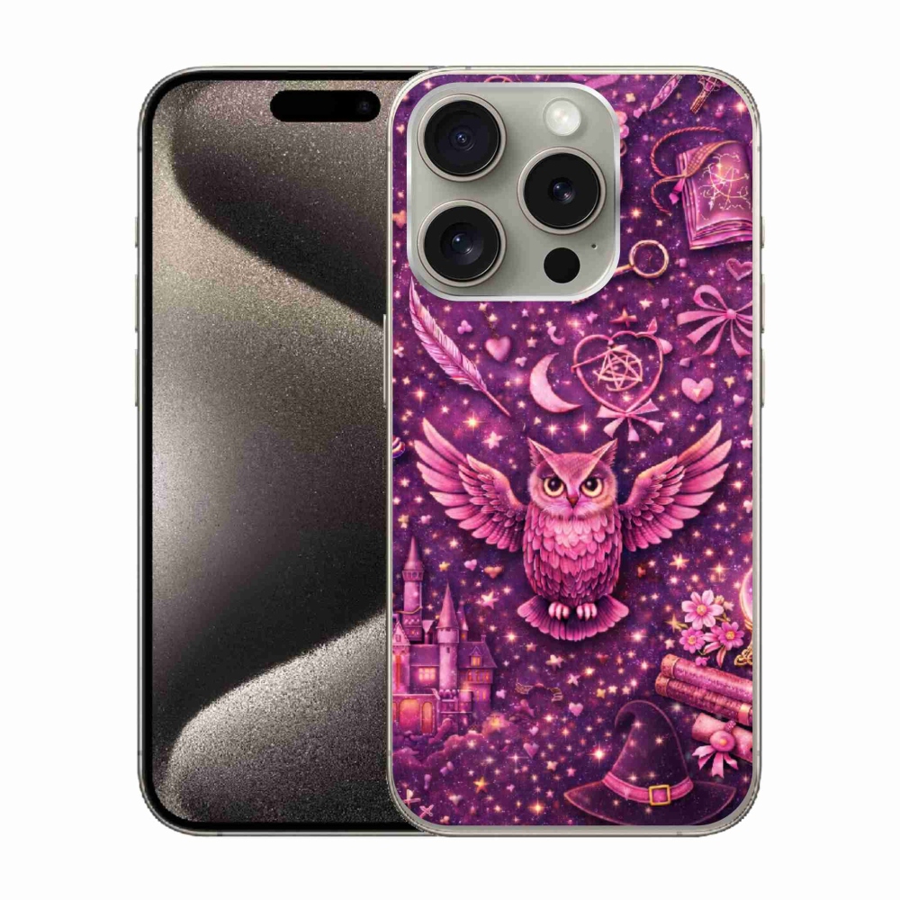 Gelový kryt mmCase na iPhone 15 Pro - magický svět
