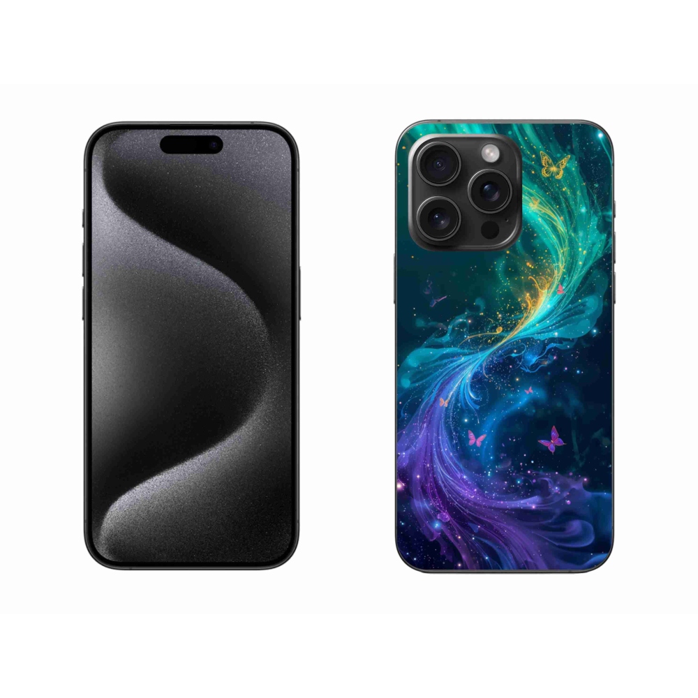 Gelový kryt mmCase na iPhone 15 Pro Max - abstraktní motiv 31