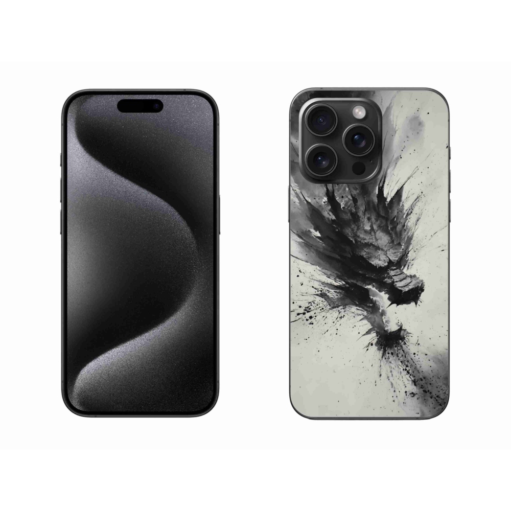 Gelový kryt mmCase na iPhone 15 Pro Max - abstraktní motiv 32