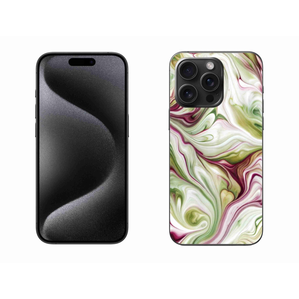 Gelový kryt mmCase na iPhone 15 Pro Max - abstraktní motiv 36