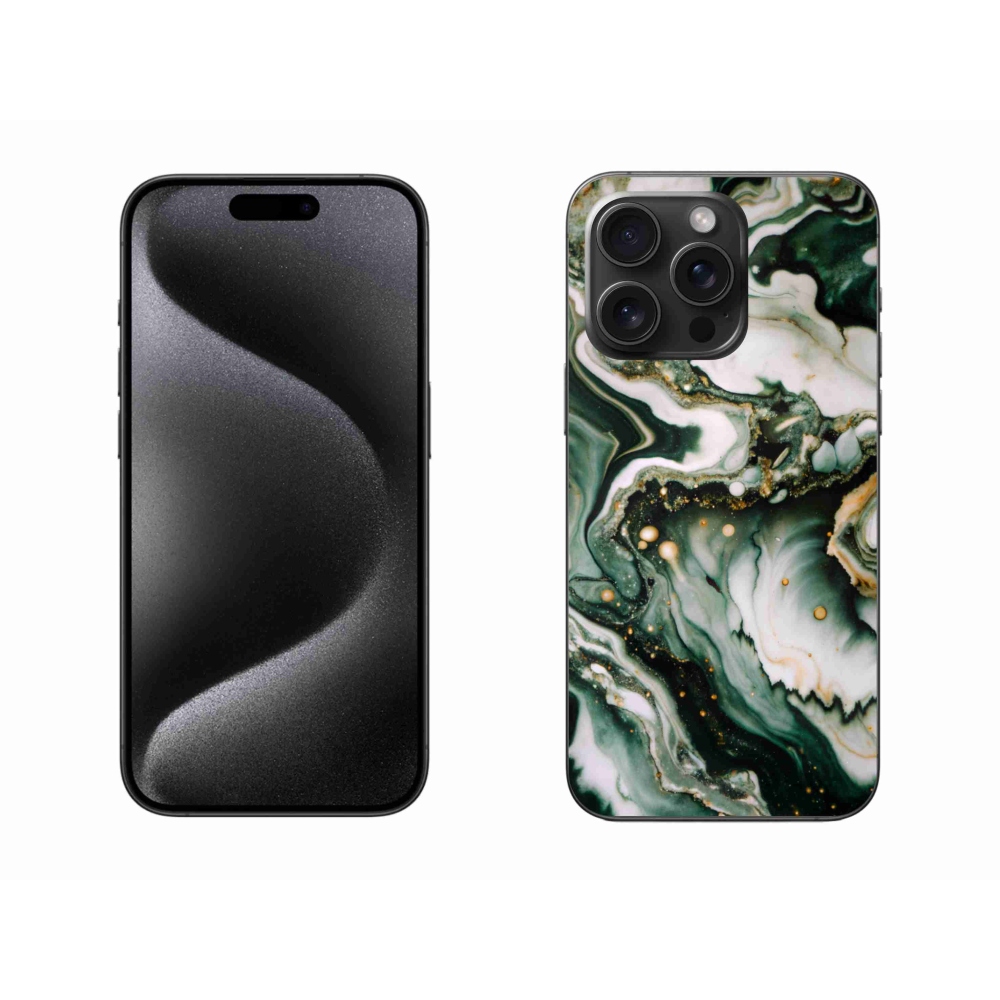 Gelový kryt mmCase na iPhone 15 Pro Max - abstraktní motiv 38