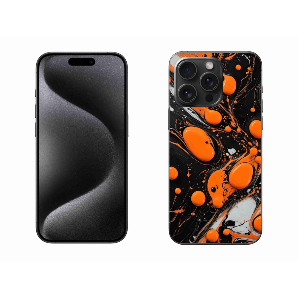 Gelový kryt mmCase na iPhone 15 Pro Max - abstraktní motiv 41