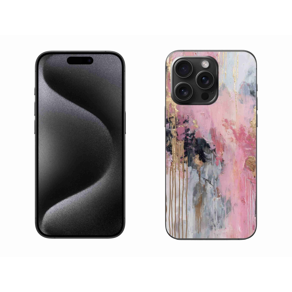 Gelový kryt mmCase na iPhone 15 Pro Max - abstraktní motiv 49