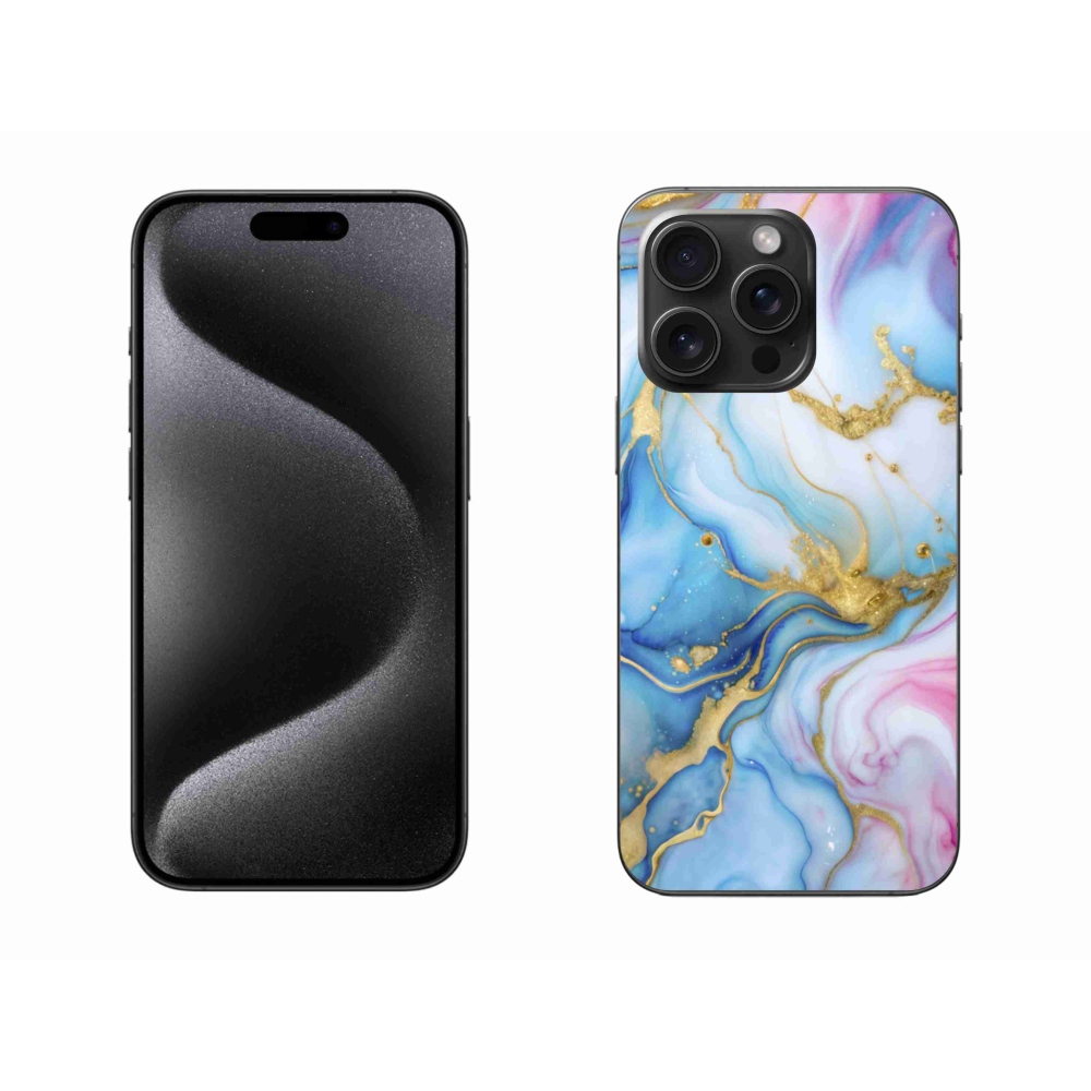 Gelový kryt mmCase na iPhone 15 Pro Max - abstraktní motiv 61
