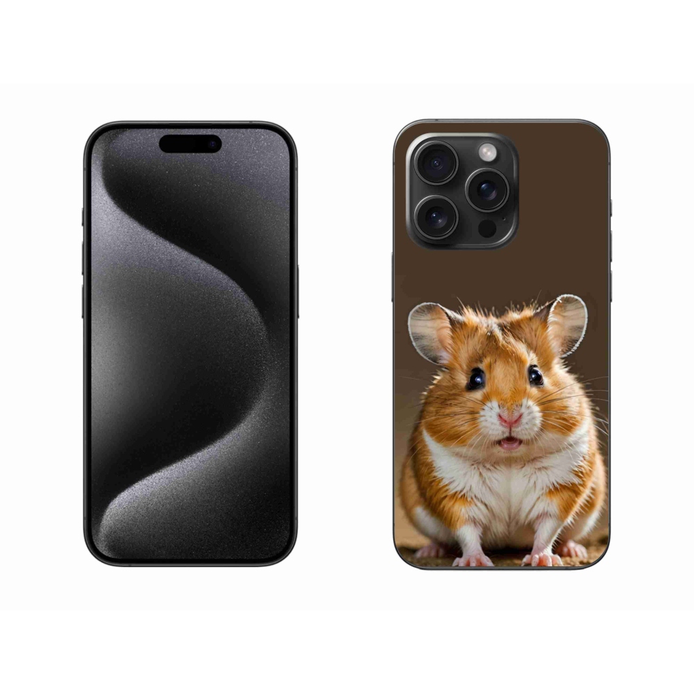 Gelový kryt mmCase na iPhone 15 Pro Max - křeček