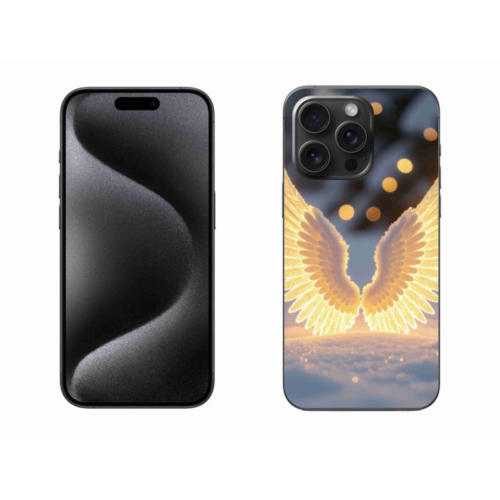 Gelový kryt mmCase na iPhone 15 Pro Max - křídla