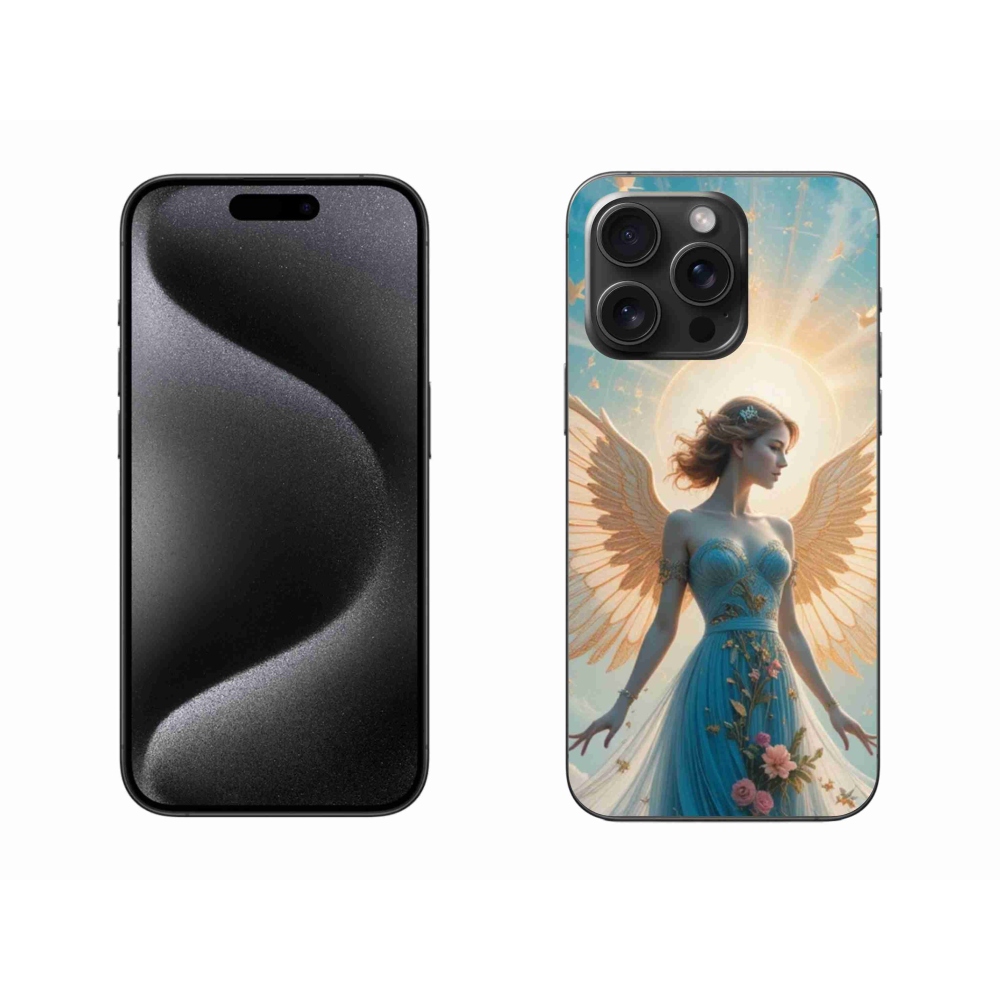 Gelový kryt mmCase na iPhone 15 Pro Max - náboženský motiv 4