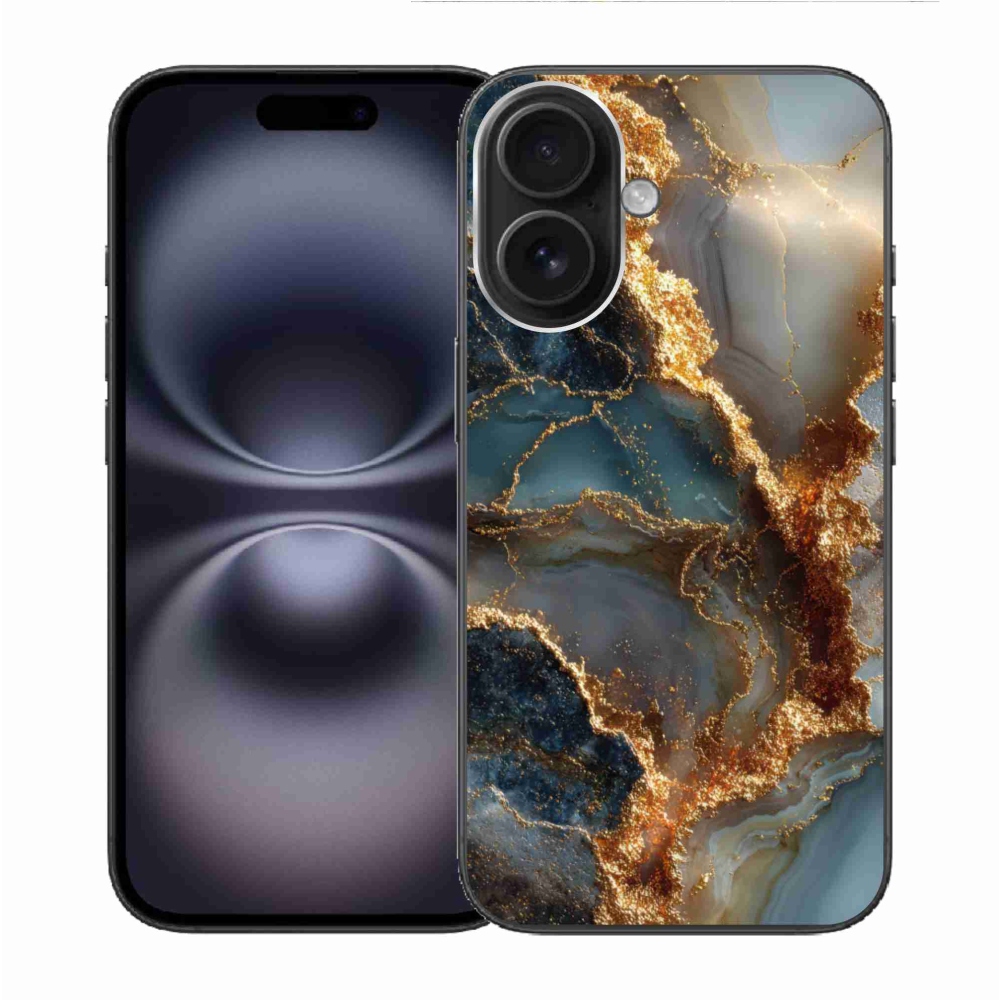 Gelový kryt mmCase na iPhone 16 - abstraktní motiv 33