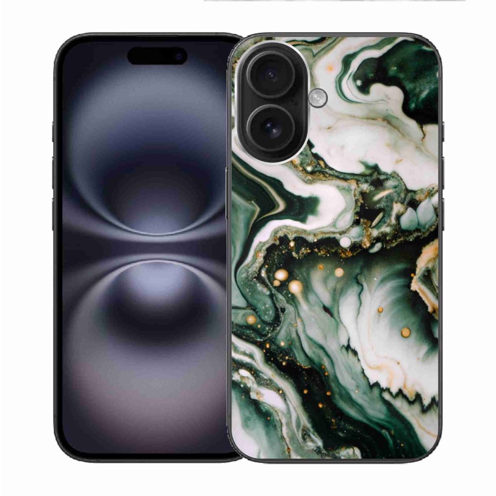 Gelový kryt mmCase na iPhone 16 - abstraktní motiv 38
