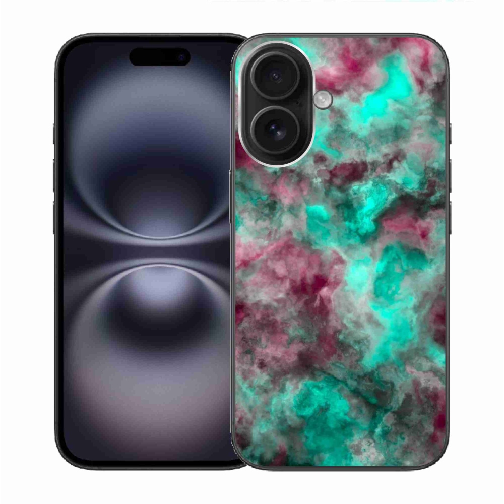 Gelový kryt mmCase na iPhone 16 - abstraktní motiv 39