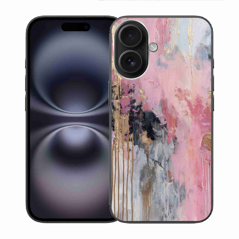 Gelový kryt mmCase na iPhone 16 - abstraktní motiv 49