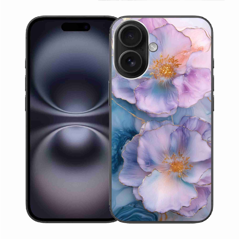 Gelový kryt mmCase na iPhone 16 - abstraktní motiv 51