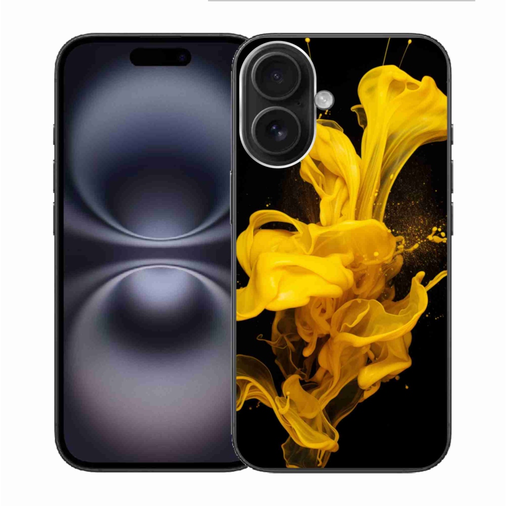 Gelový kryt mmCase na iPhone 16 - abstraktní motiv 56