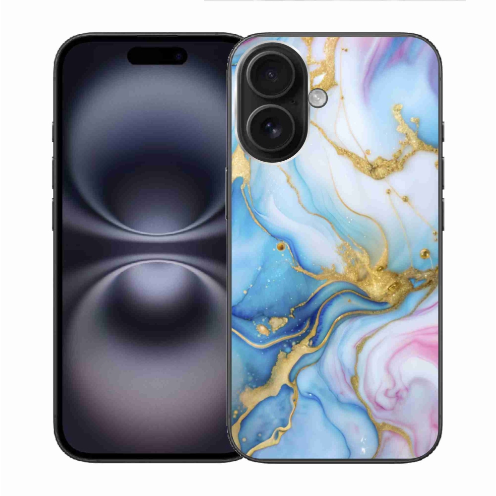 Gelový kryt mmCase na iPhone 16 - abstraktní motiv 61
