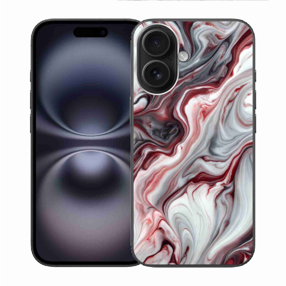 Gelový kryt mmCase na iPhone 16 - abstraktní motiv 64