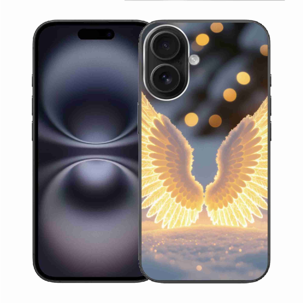 Gelový kryt mmCase na iPhone 16 - křídla